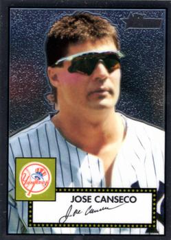 2001 Topps Heritage - Chrome #CP51 Jose Canseco  Front