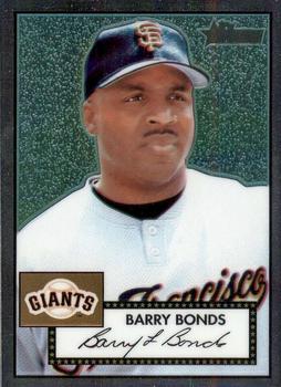 2001 Topps Heritage - Chrome #CP52 Barry Bonds  Front