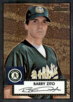 2001 Topps Heritage - Chrome #CP54 Barry Zito  Front