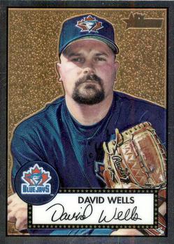 2001 Topps Heritage - Chrome #CP57 David Wells  Front