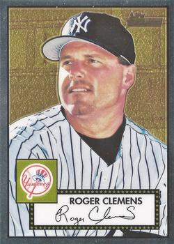 2001 Topps Heritage - Chrome #CP71 Roger Clemens  Front