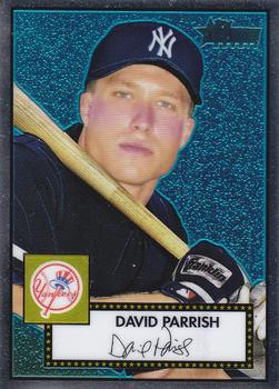 2001 Topps Heritage - Chrome #CP99 David Parrish  Front