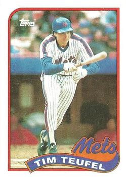 1989 Topps #9 Tim Teufel Front