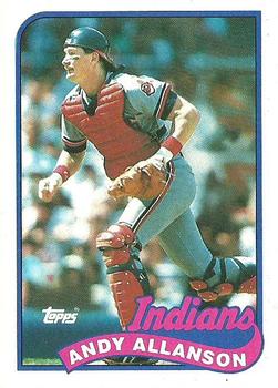 1989 Topps #283 Andy Allanson Front
