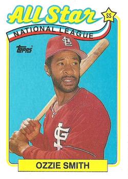 1989 Topps #389 Ozzie Smith Front