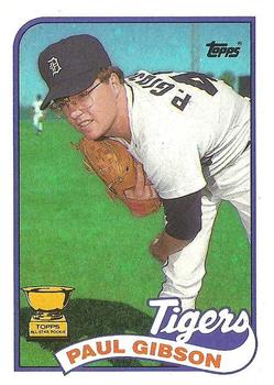 1989 Topps #583 Paul Gibson Front