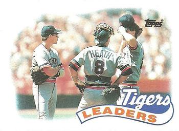 1989 Topps #609 Tigers Leaders Front