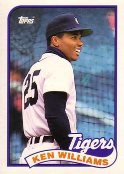1989 Topps Traded #129T Ken Williams Front