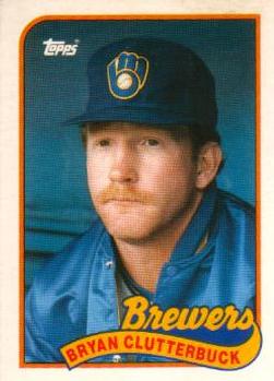 1989 Topps Traded #21T Bryan Clutterbuck Front
