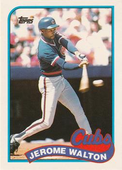 1989 Topps Traded #123T Jerome Walton Front