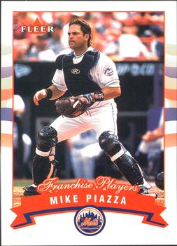 2002 Fleer - Tiffany #19 Mike Piazza Front