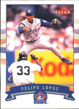 2002 Fleer - Tiffany #75 Felipe Lopez  Front