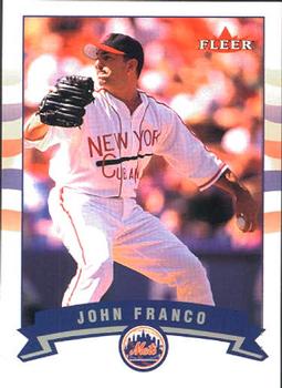 2002 Fleer - Tiffany #85 John Franco  Front