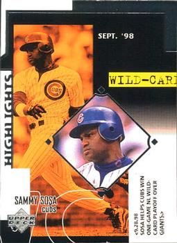 1999 Upper Deck #528 Sammy Sosa Front