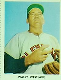 1955 Golden Stamps Cleveland Indians #NNO Wally Westlake Front