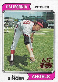 2016 Topps - 65th Anniversary Buybacks Red Stamp #210 Bill Singer Front