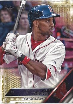2016 Topps Update - Gold #US259 Chris Young Front