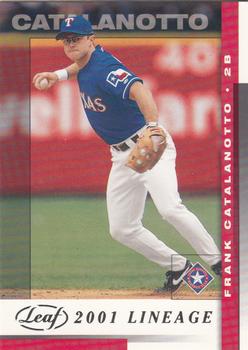 2002 Leaf - Lineage #146 Frank Catalanotto Front