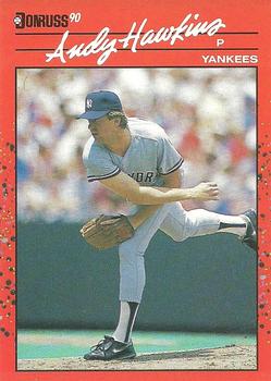 1990 Donruss #159 Andy Hawkins Front