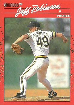 1990 Donruss #134 Jeff Robinson Front