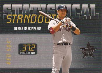 2002 Leaf Rookies & Stars - Statistical Standouts #SS-33 Nomar Garciaparra  Front