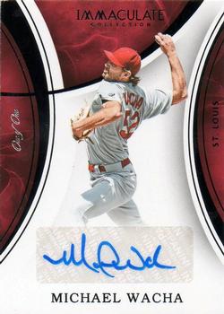 2016 Panini Immaculate Collection - Immaculate Autographs Black #5 Michael Wacha Front
