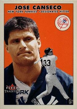 2000 Fleer Tradition Update #U109 Jose Canseco Front