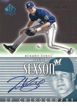 2002 SP Authentic - Chirography #RS Richie Sexson Front