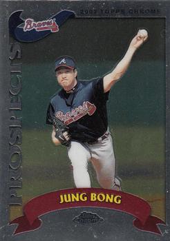 2002 Topps Traded & Rookies - Chrome #T193 Jung Bong Front