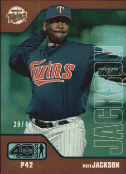 2002 Upper Deck 40-Man - Electric Rainbow #367 Mike Jackson  Front