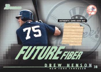 2003 Bowman - Future Fiber Bats #FF-DH Drew Henson Front