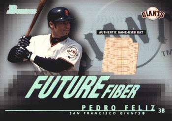 2003 Bowman - Future Fiber Bats #FF-PF Pedro Feliz Front