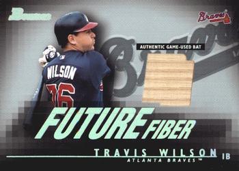 2003 Bowman - Future Fiber Bats #FF-TW Travis Wilson Front