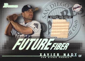 2003 Bowman - Future Fiber Bats #FF-XN Xavier Nady Front