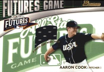 2003 Bowman - Futures Game Jerseys #FG-AC Aaron Cook Front