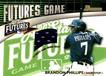 2003 Bowman - Futures Game Jerseys #FG-BP Brandon Phillips Front