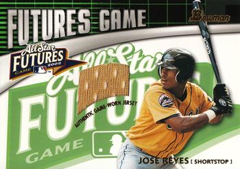 2003 Bowman - Futures Game Jerseys #FG-JR Jose Reyes Front
