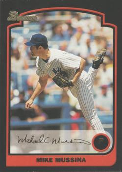 2003 Bowman - Gold #17 Mike Mussina Front