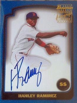 2003 Bowman - Signs of the Future #SOF-HR Hanley Ramirez Front