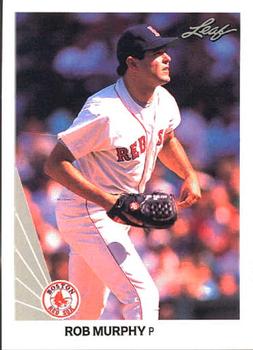 1990 Leaf #183 Rob Murphy Front