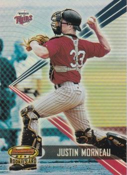 2001 Bowman's Best #166 Justin Morneau Front