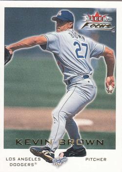2001 Fleer Focus #151 Kevin Brown Front