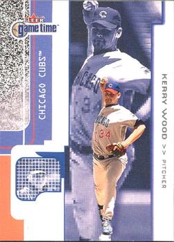 2001 Fleer Game Time #17 Kerry Wood Front