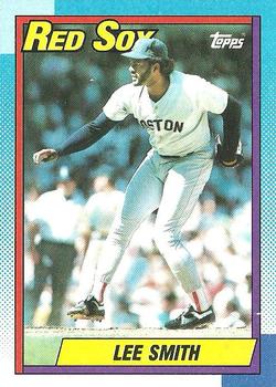 1990 Topps #495 Lee Smith Front