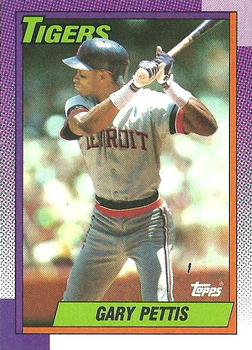1990 Topps #512 Gary Pettis Front