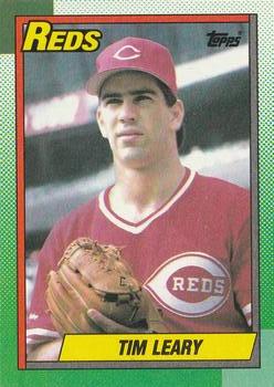 1990 Topps #516 Tim Leary Front