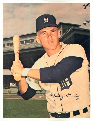 1966 Detroit Tigers Color Picture Pack A #NNO Mickey Stanley Front