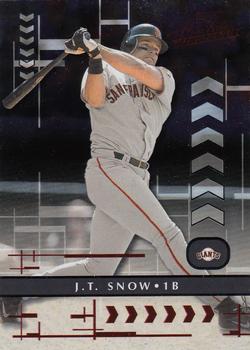 2001 Playoff Absolute Memorabilia #134 J.T. Snow Front