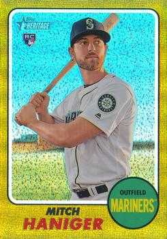 2017 Topps Heritage - Chrome Gold Refractor #THC-676 Mitch Haniger Front