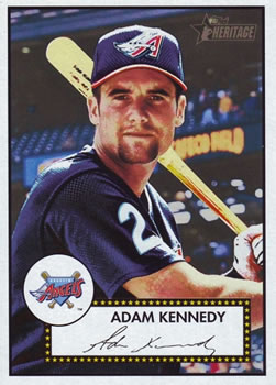 2001 Topps Heritage #103 Adam Kennedy Front